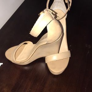 Guess wedges only used twice